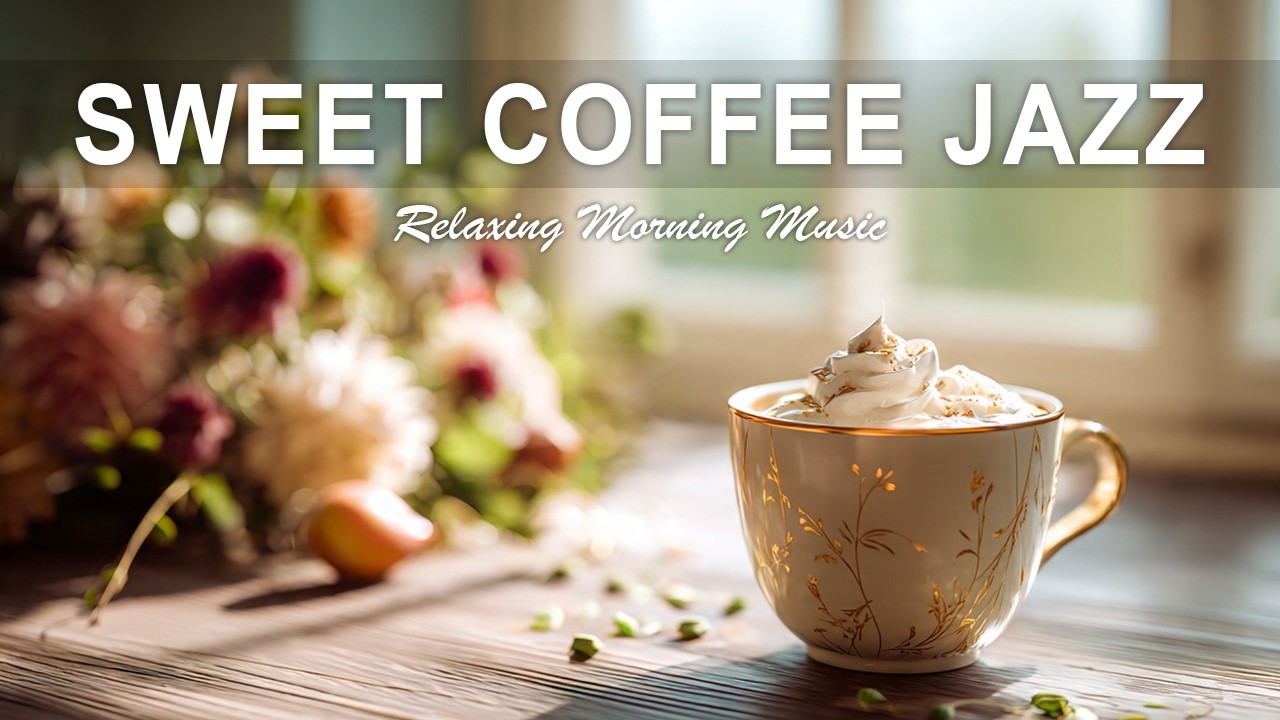 Sweet Coffee Jazz ☕ Natural Coffee Jazz - Smooth & Relaxing Jazz for Work, Study & Sleep