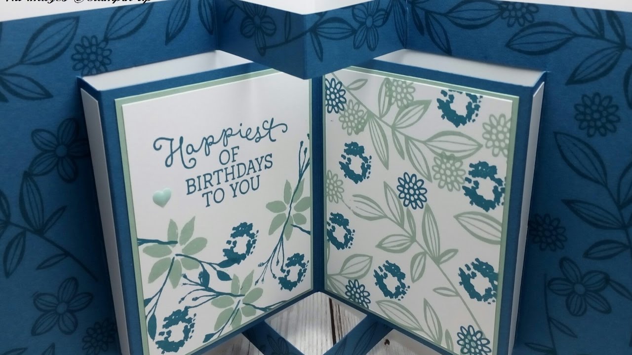 Beautiful Pop Up Book card for my Mum's Birthday