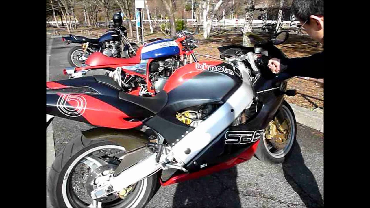 2012 bimota sb6 in lake okutama Japan.wmv