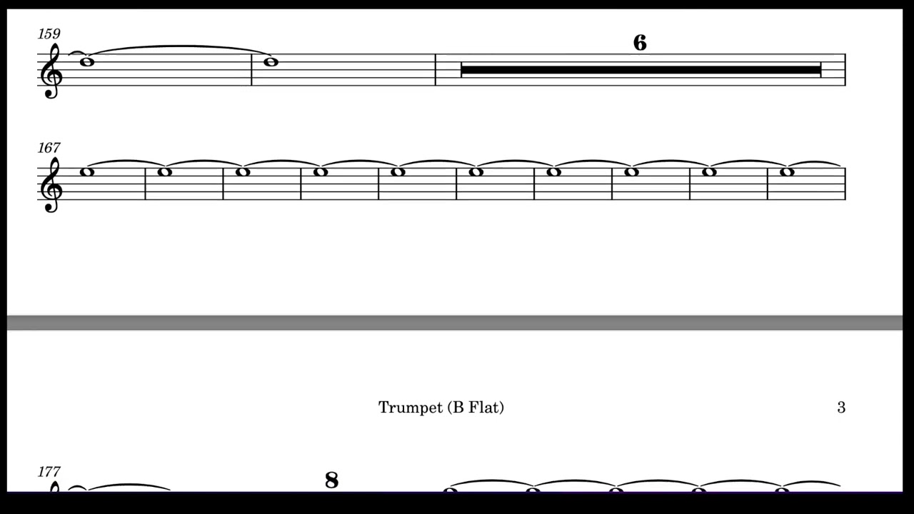 Trumpet Practice - Ascending Long Tones Playalong Trumpet Cornet