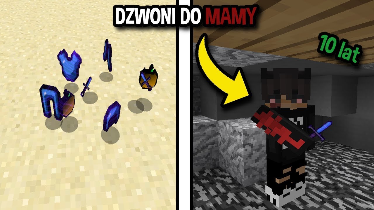 10 LATEK DZWONI DO MAMY BO CHCIAŁ ITEMY! *płakał* JESTE OSZUSTE