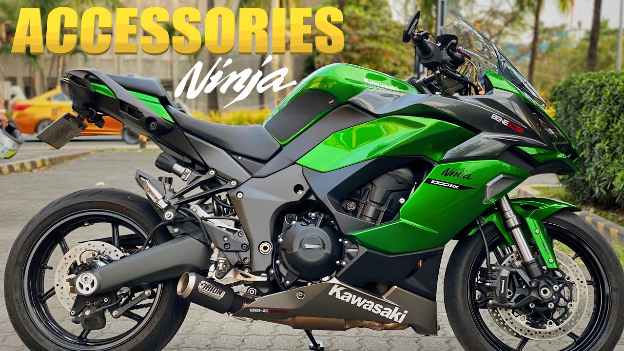 Quick REVIEW and ACCESSORIES Upgrades on Kawasaki Ninja 1000SX 2021