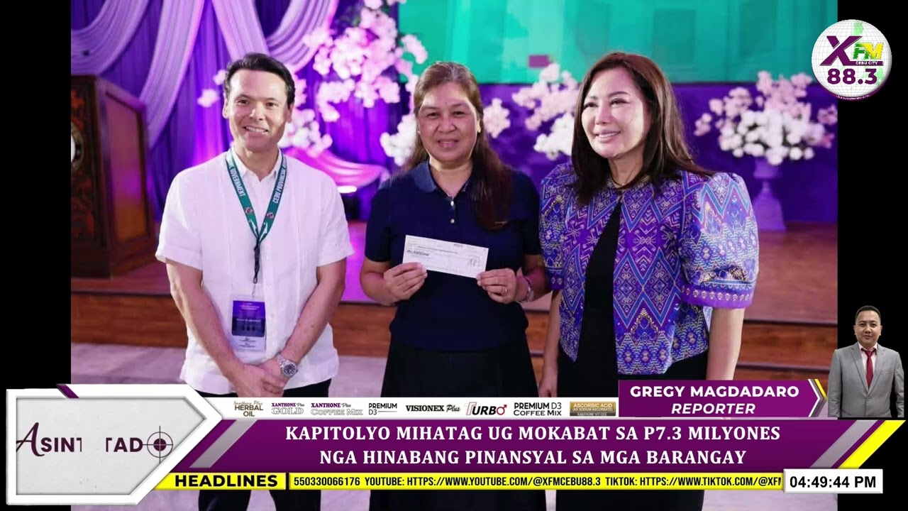 𝐊𝐀𝐏𝐈𝐓𝐎𝐋𝐘𝐎 𝐌𝐈𝐇𝐀𝐓𝐀𝐆 𝐔𝐆 𝐌𝐎𝐊𝐀𝐁𝐀𝐓 𝐒𝐀 𝐏𝟕.𝟑 𝐌𝐈𝐋𝐘𝐎𝐍𝐄𝐒 𝐍𝐆𝐀 𝐇𝐈𝐍𝐀𝐁𝐀𝐍𝐆 𝐏𝐈𝐍𝐀𝐍𝐒𝐘𝐀𝐋 𝐒𝐀 𝐌𝐆𝐀 𝐁𝐀𝐑𝐀𝐍𝐆𝐀𝐘