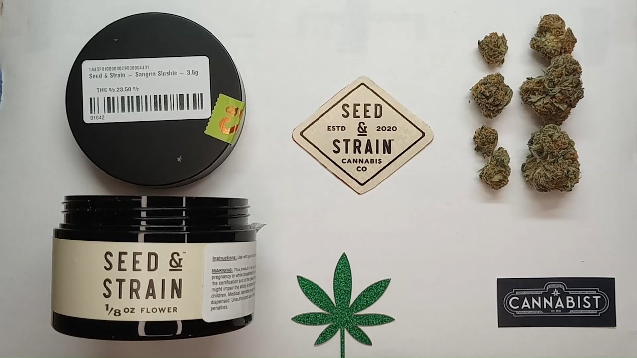 Seed & Strain Sangria Slushie Flower Review