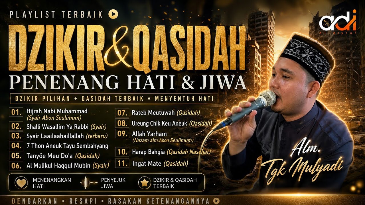ALBUM SYAIR & QASIDAH ACEH VIRAL POPULER PILIHAN AUDIO TERBAIK (alm. Tgk Mulyadi) ©2026 ᴴᴰ