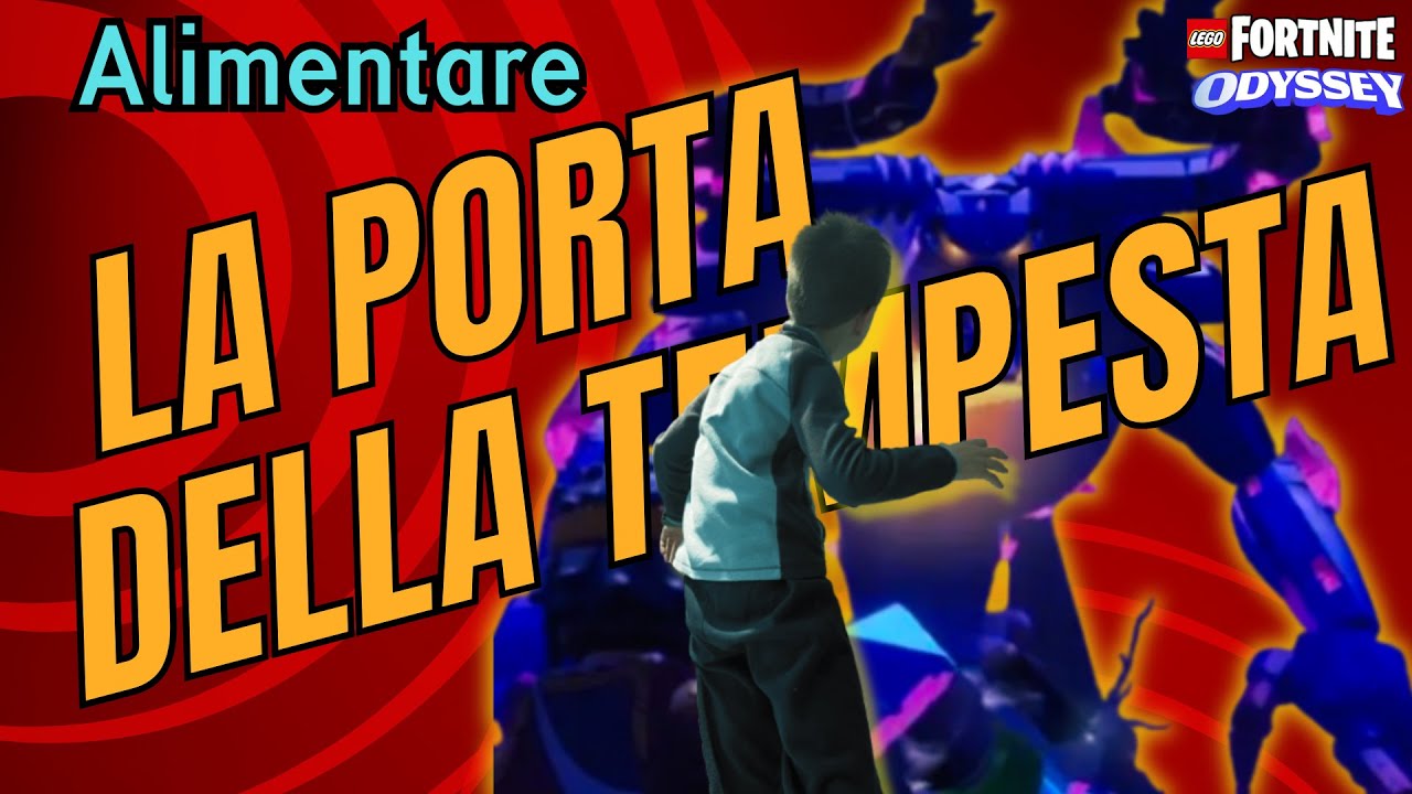 Aprire la PORTA DELLA TEMPESTA Lego Fortnite Odyssey