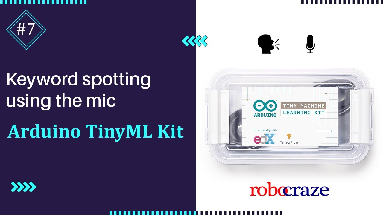 Arduino TinyML Kit Tutorial #7: Keyword spotting using the mic and EdgeImpulse