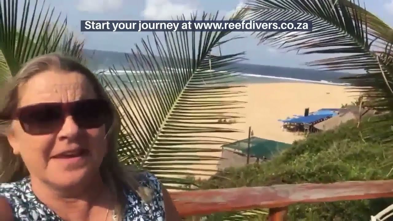 Lynn Retief - Former REEF DIVERS Student living the dream in Mozambique www.reefdivers.co.za