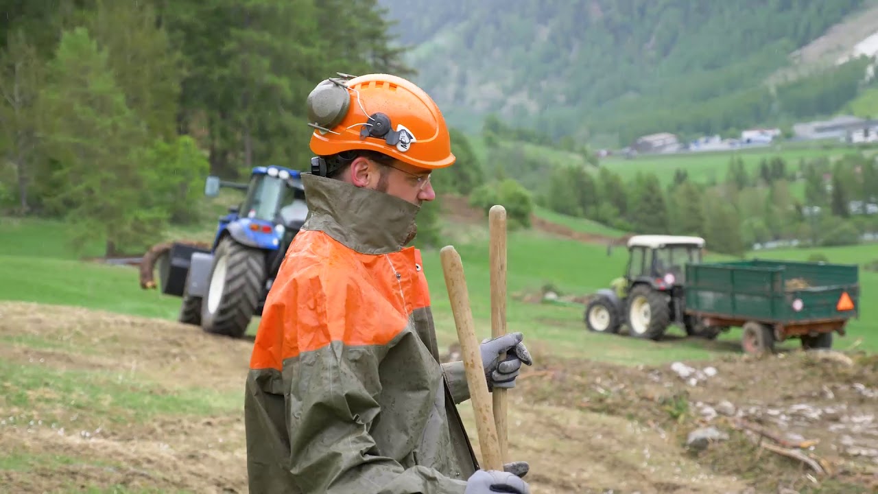 Zivilschutz-Einsatz in Zernez 2018