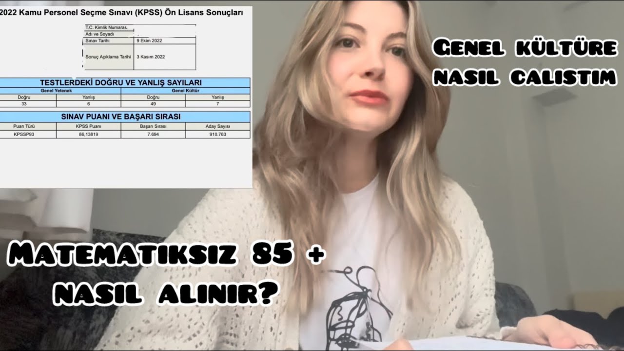 KPSS den 85+ almak matematiksiz mümkün mü? KPSS genel kültüre nasıl çalışmalıyız ? #kpss2026