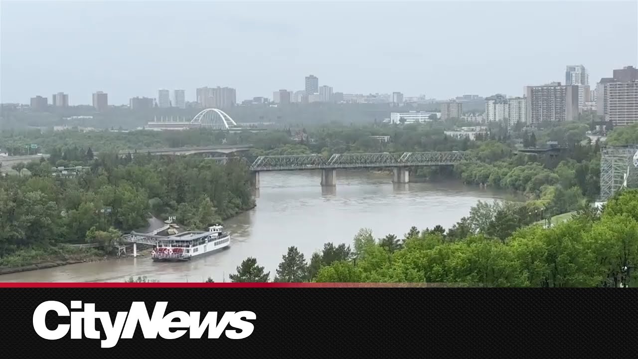 Edmonton rainfall warning with up to 10cm by Wednesday, wind prompts flight cancellations