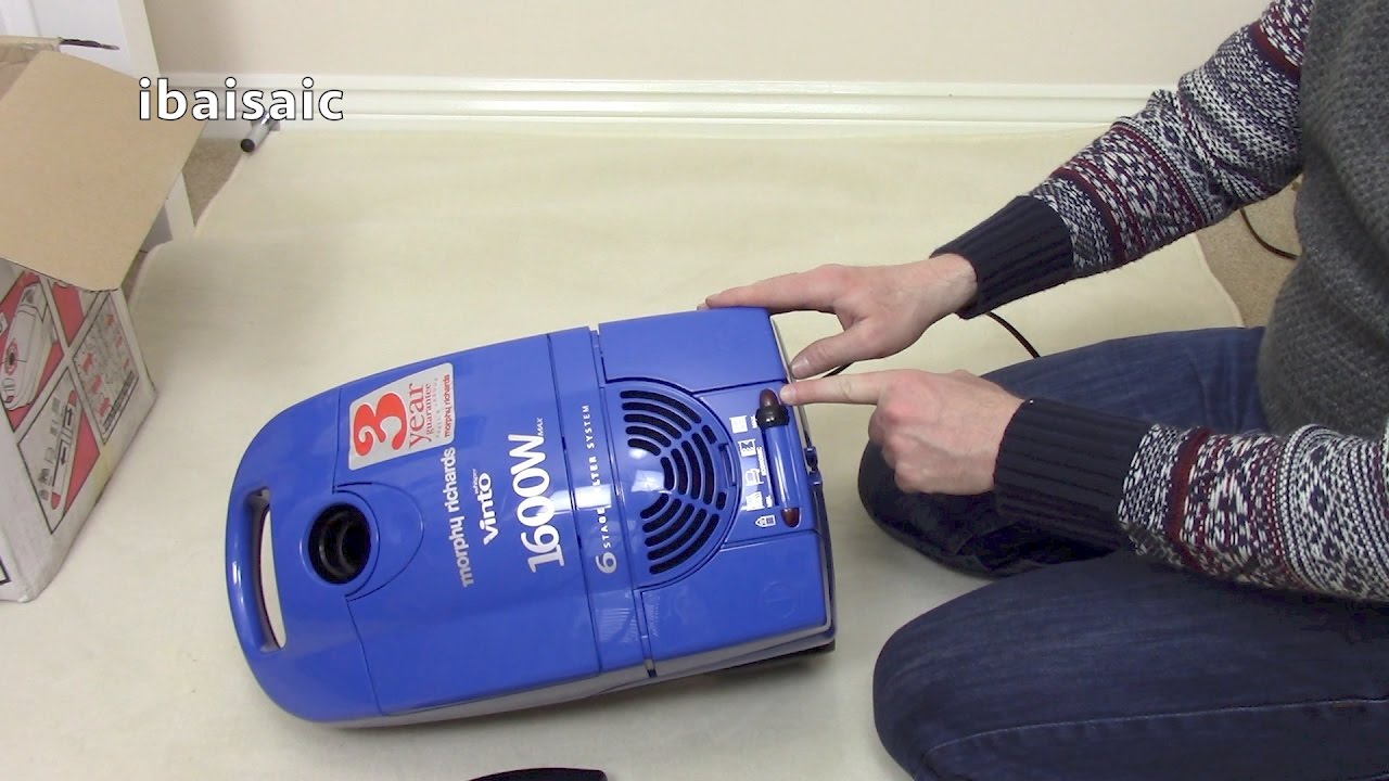 Morphy Richards Vinto Whisper Vacuum Cleaner Unboxing & First Look