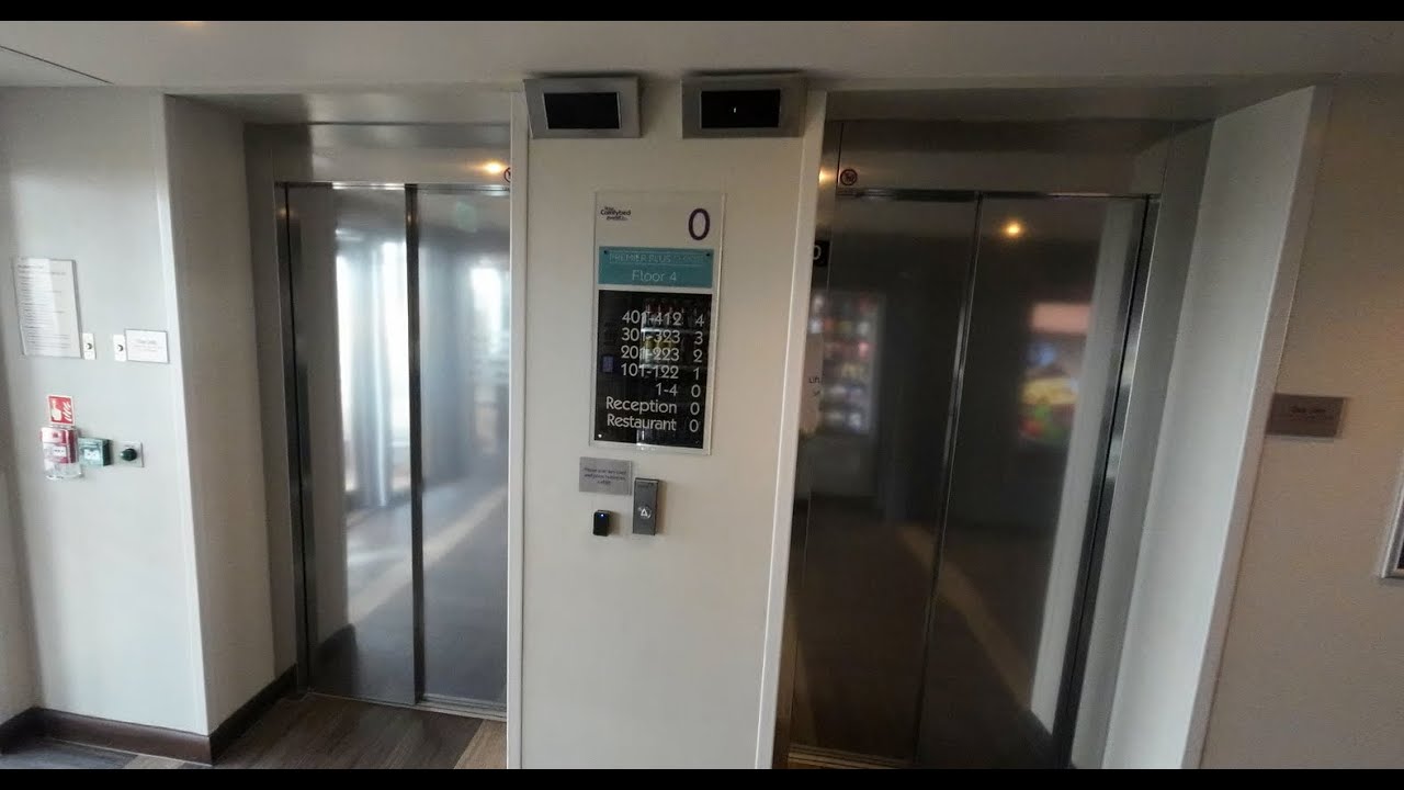 Premier Inn lifts @ Great Yarmouth (Seafront)