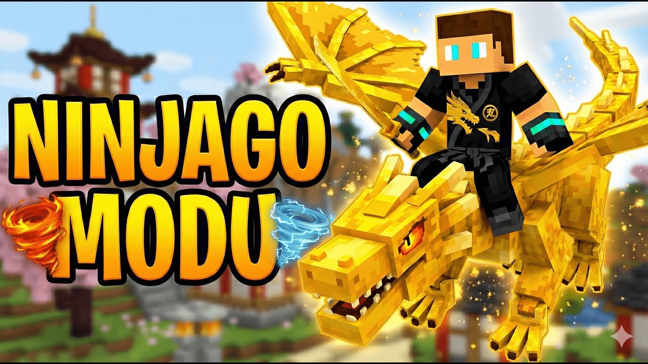 “Minecraft Ninjago Modu İncelemesi – TÜM GÜÇLER & DÖNÜŞÜMLER”