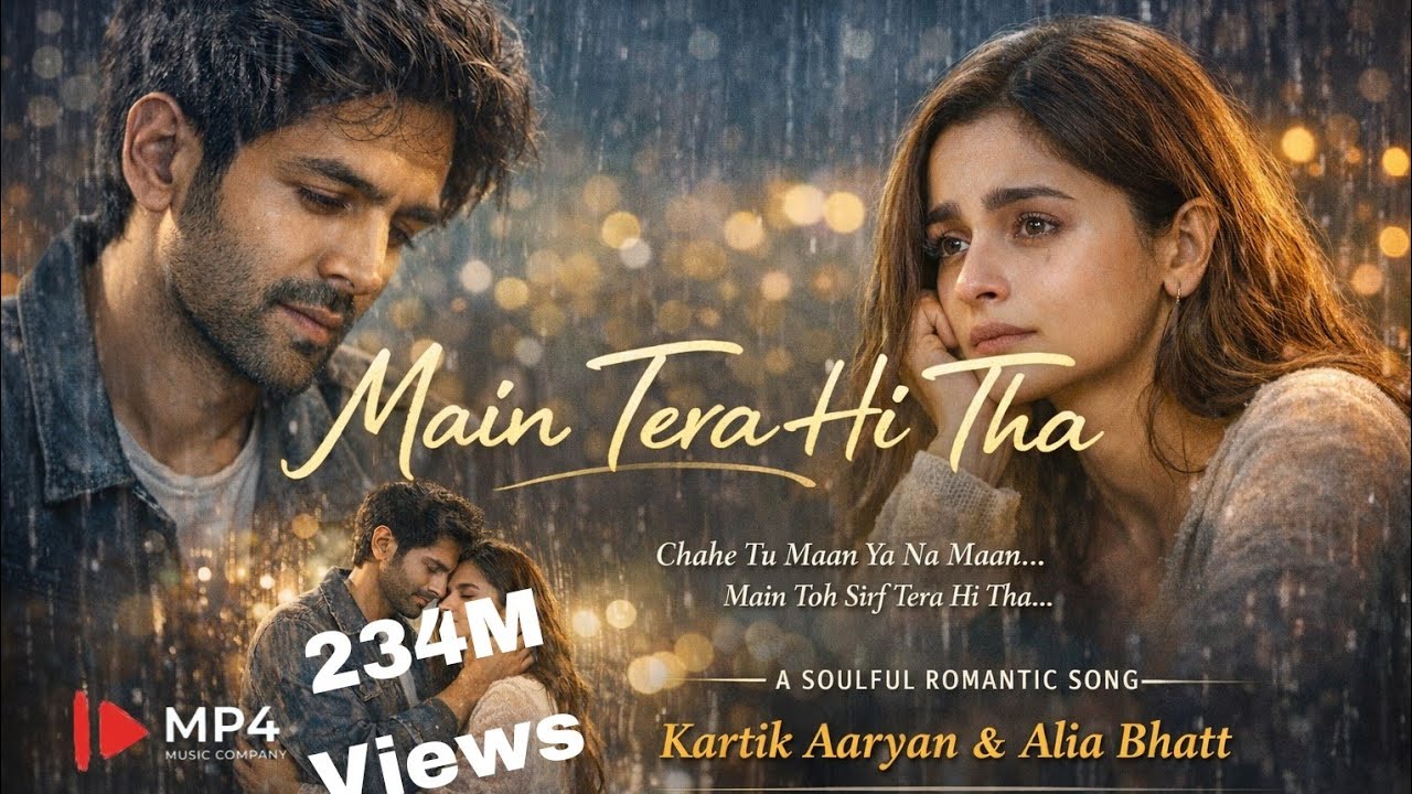Main Tera Hi Tha ( Official Audio Track) |Aashiqui 3| Karthik Aryan| Alia Bhatt | Mp4 music company