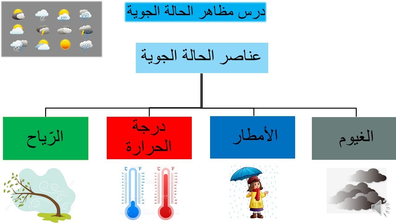 مظاهر الحالة الجوية / علوم للصف الرابع / فهيمة ربيع