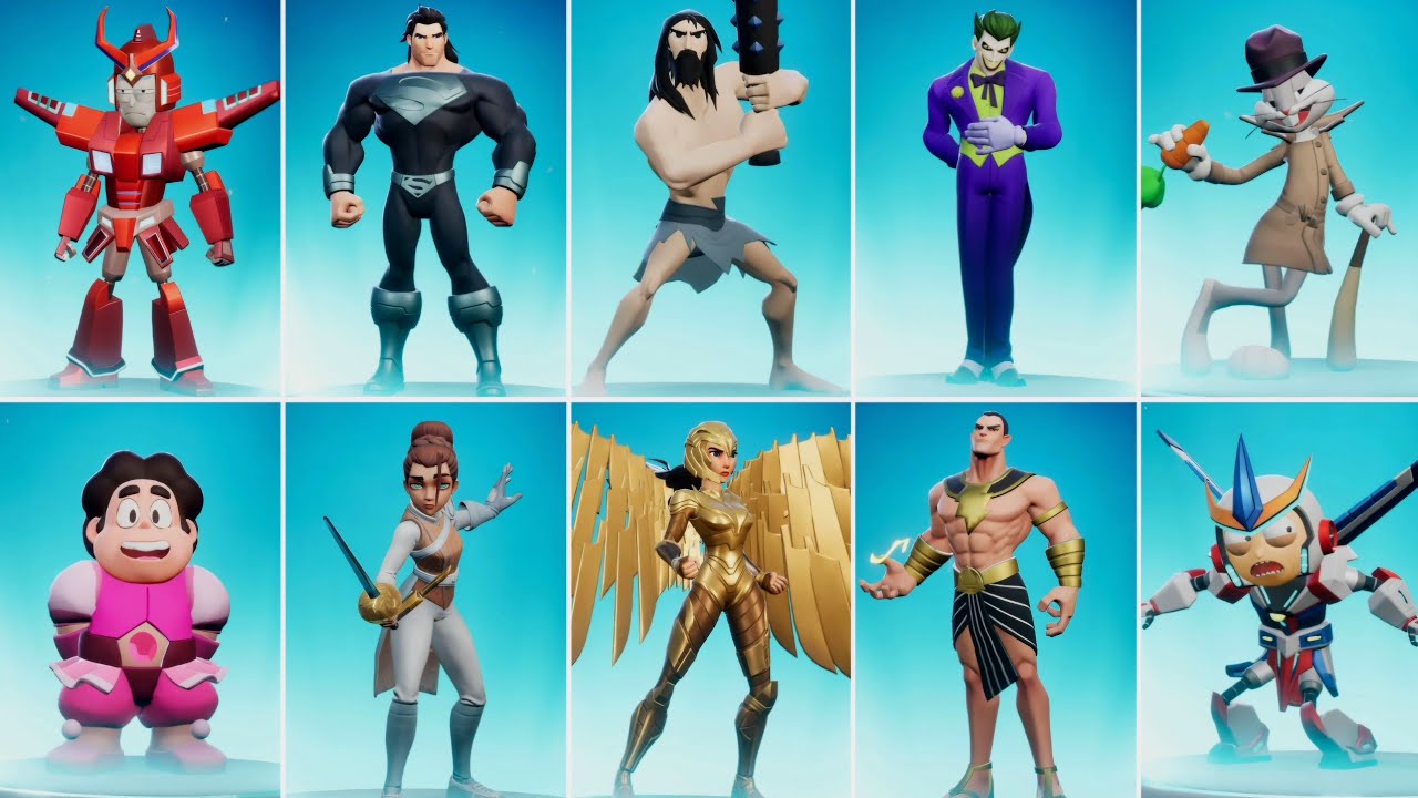 Multiversus Season 2 - All Characters Skins Showcase (BattlePass, Prestige Store etc.)