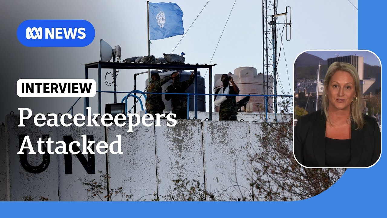 'Outrage' as UN peacekeepers attacked in Lebanon | ABC News