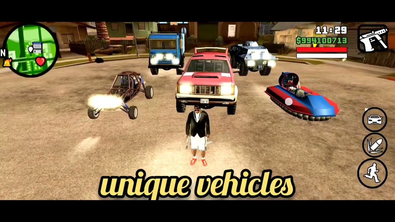 Top 5 Unique Vehicles Location in GTA San Andreas – Part 1 (Rare & Hidden Cars!)