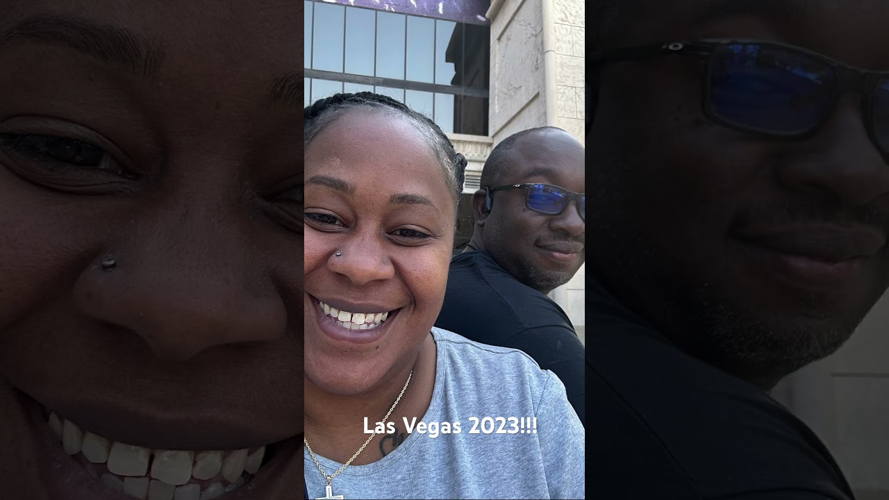 Vegas 2023| Couple Travel Vlog|  #vegasvibes #vacation #checkedinandvibin #travel