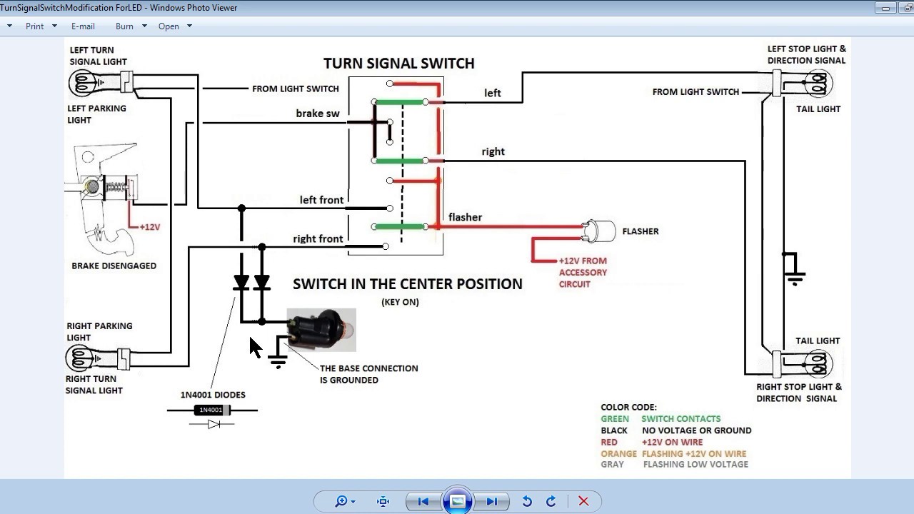 First Generation Mustang and Early Falcon Turn Signal Circuits Explained