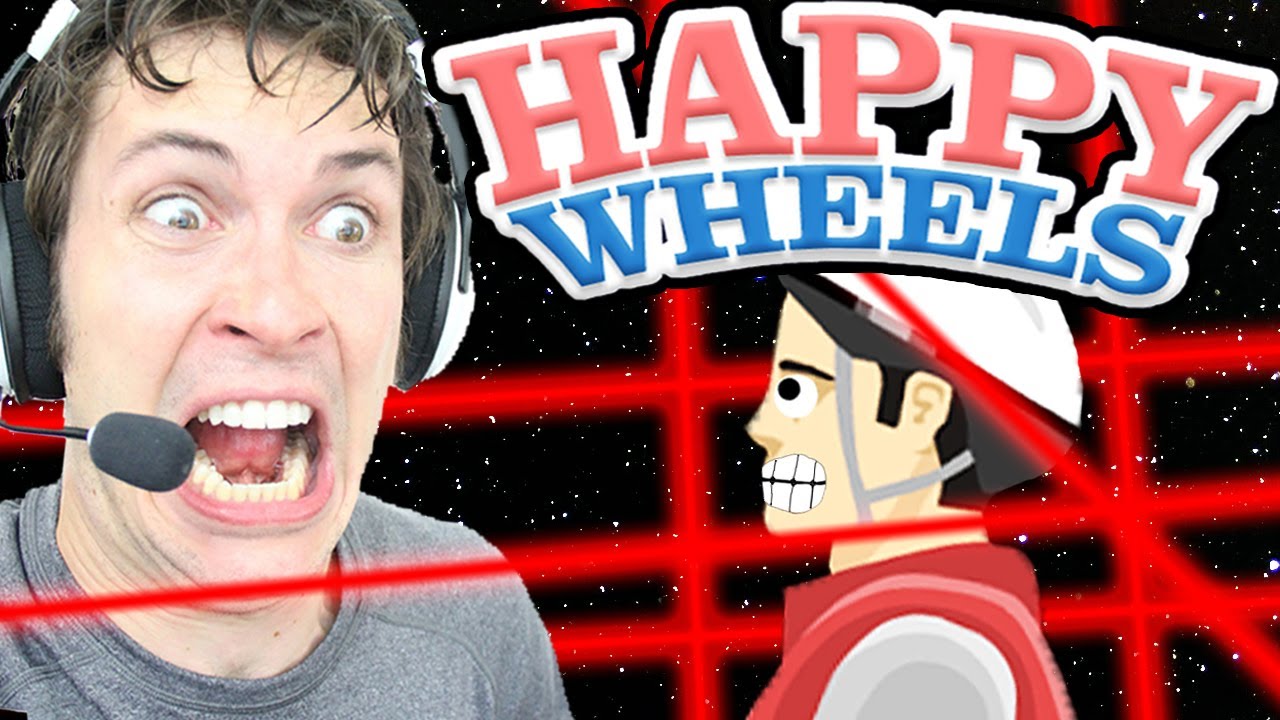 Happy Wheels — ГОРЬКО-СЛАДКАЯ СИМФОНИЯ С ЛАЗЕРАМИ