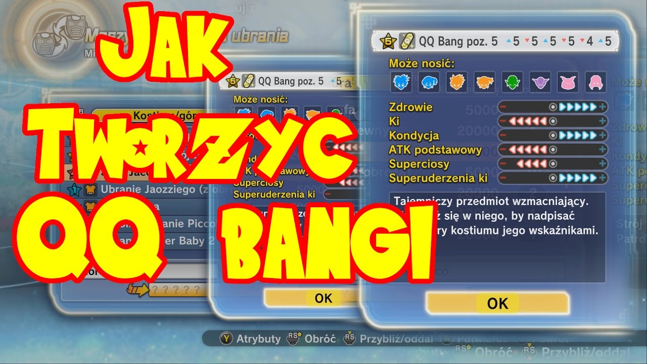 Dragon Ball XenoVerse 2 PL - Jak robić QQbangi