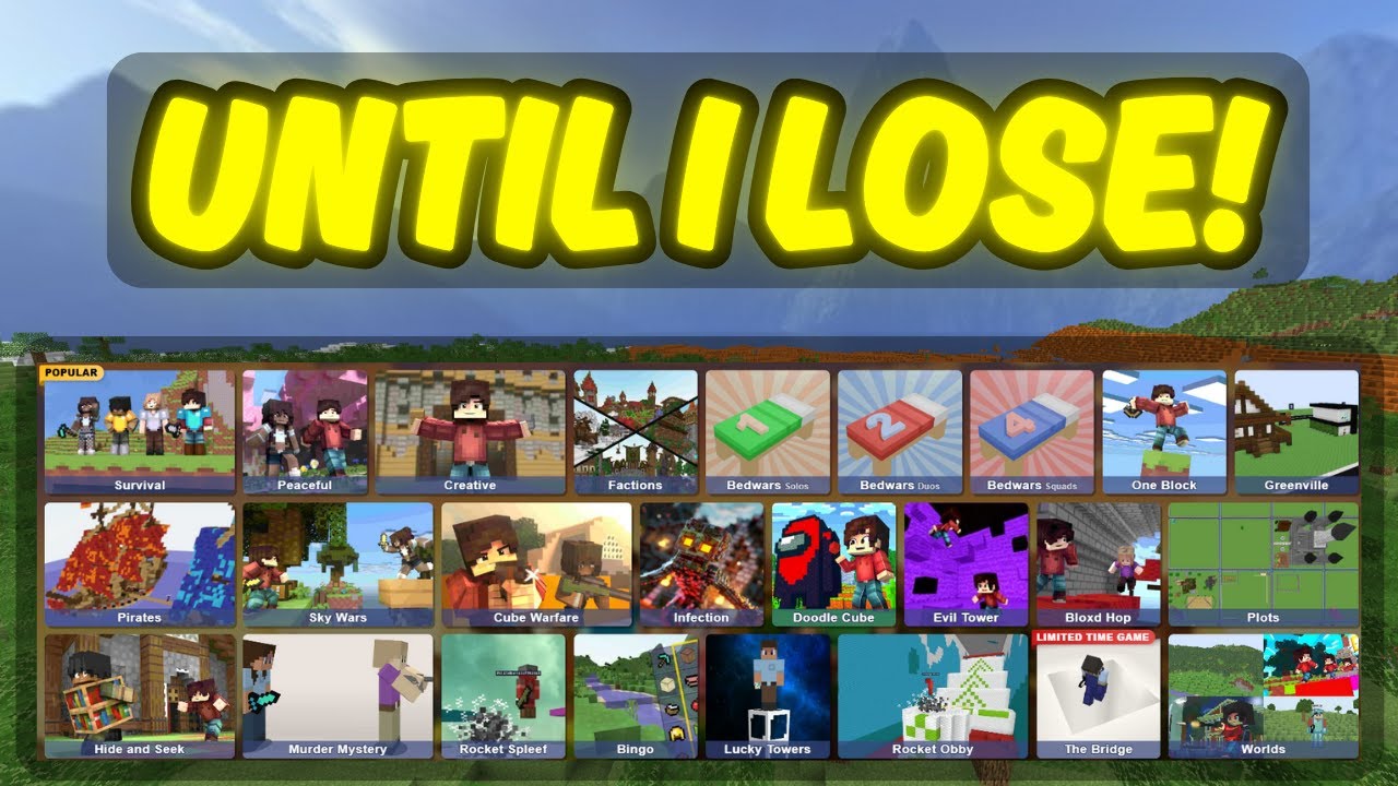 Bloxd.io Until I Lose...