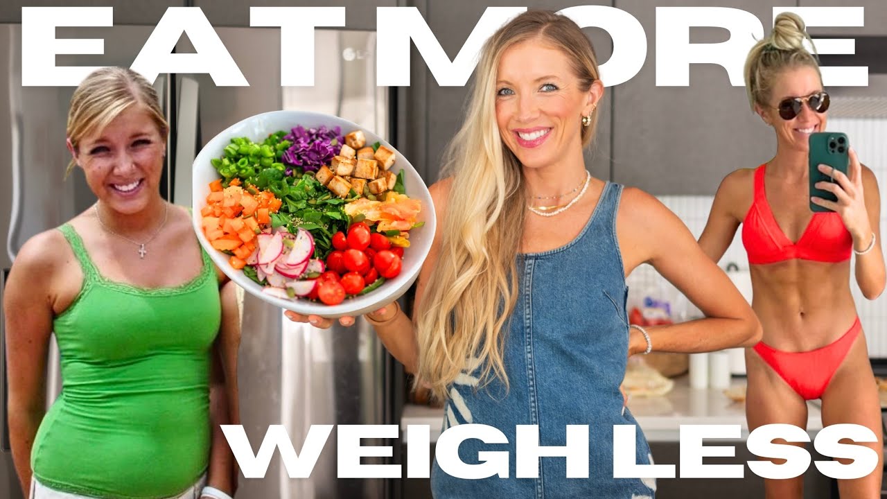 🥗 Eat MORE, Weigh LESS (20 lbs Down!) | Caloric Density Explained