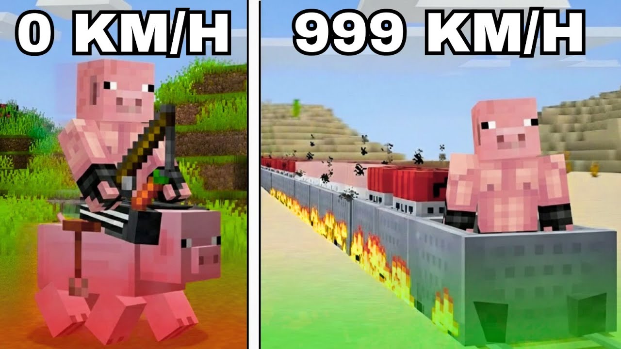 HO TESTATO i MIGLIORI METODI di MOVIMENTO su MINECRAFT!!!