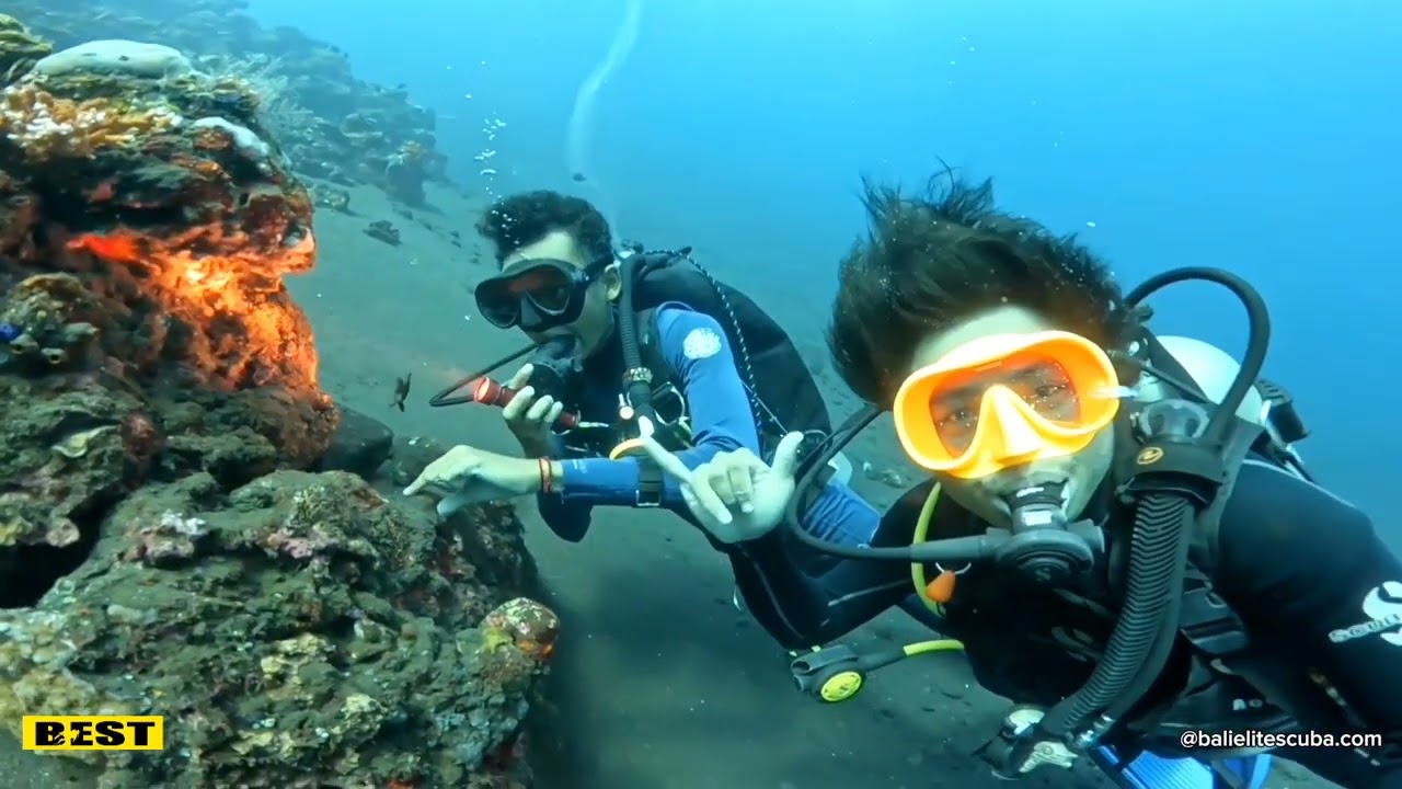 Scuba Diving in Bali ( Tulamben Drop Off )