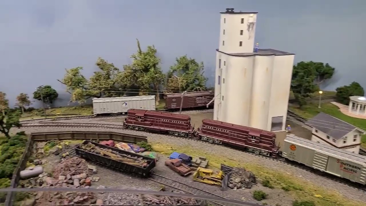 McPherson, KS MKMR HO Scale Model Railroad Layout, September 2025