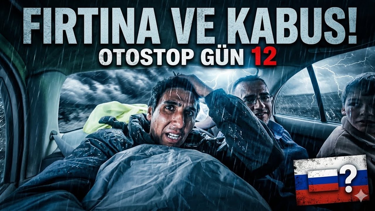 Vazgeçmek Üzereydim! - Türkiye’den Otostopla Rusya’ya Gidiyorum! Gün : 12