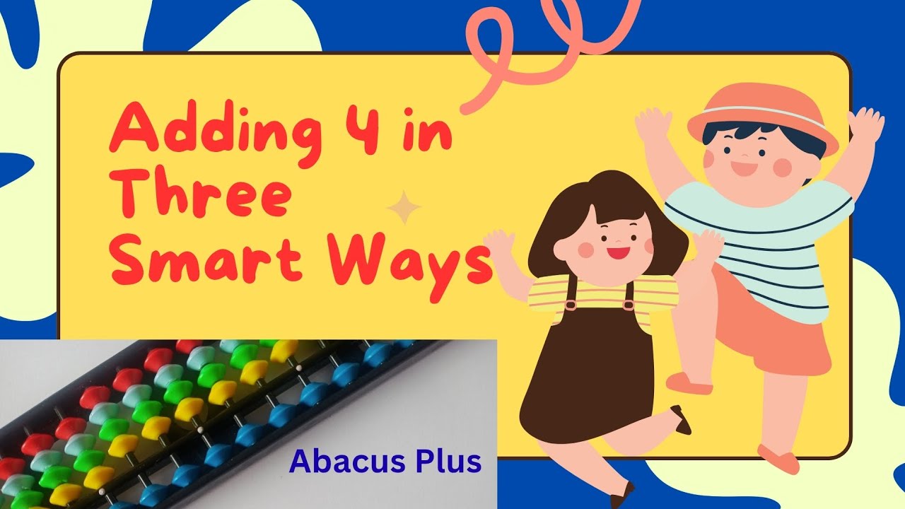Сложение 4 на абакусе | Zippy Learning #abacusplus