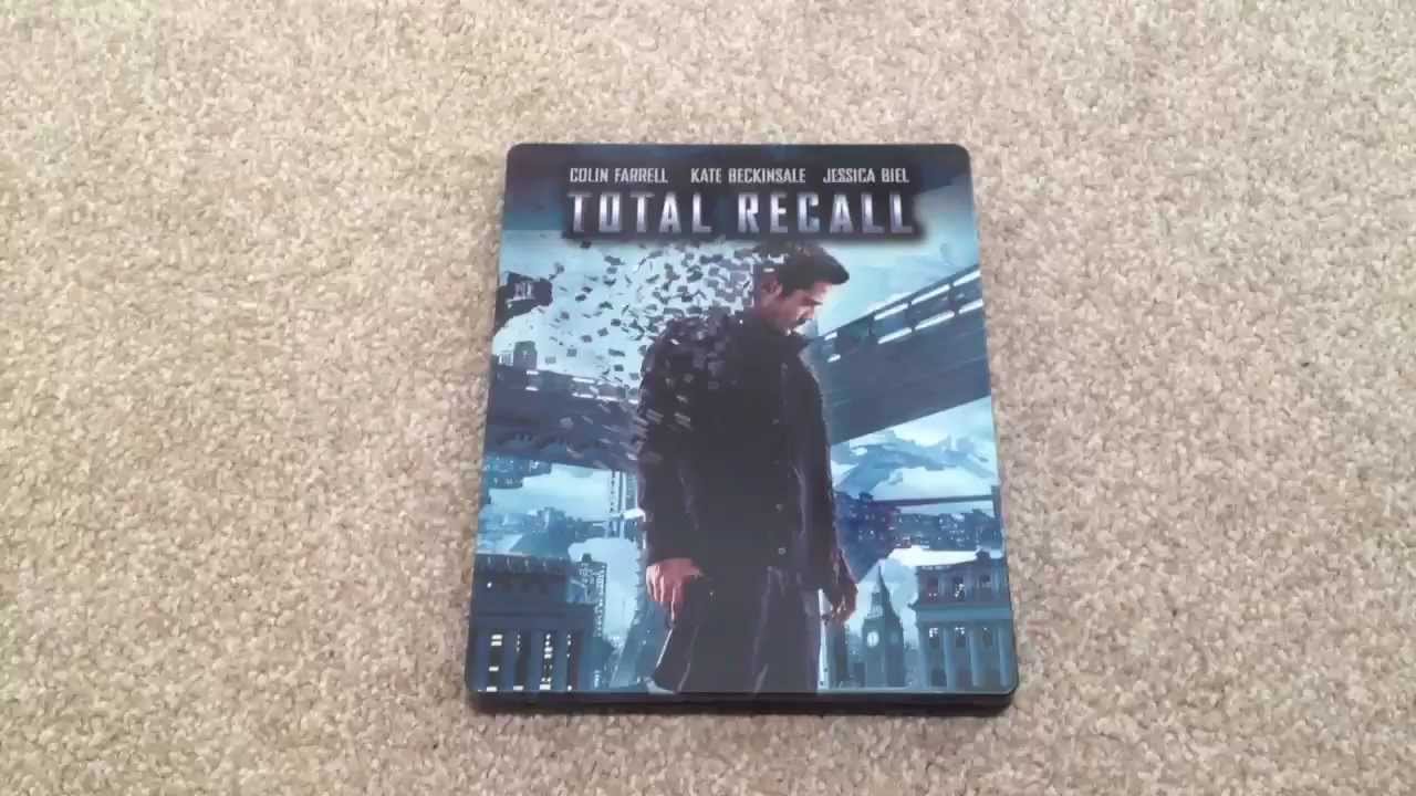 Total recall UK Blu-ray steelbook unboxing