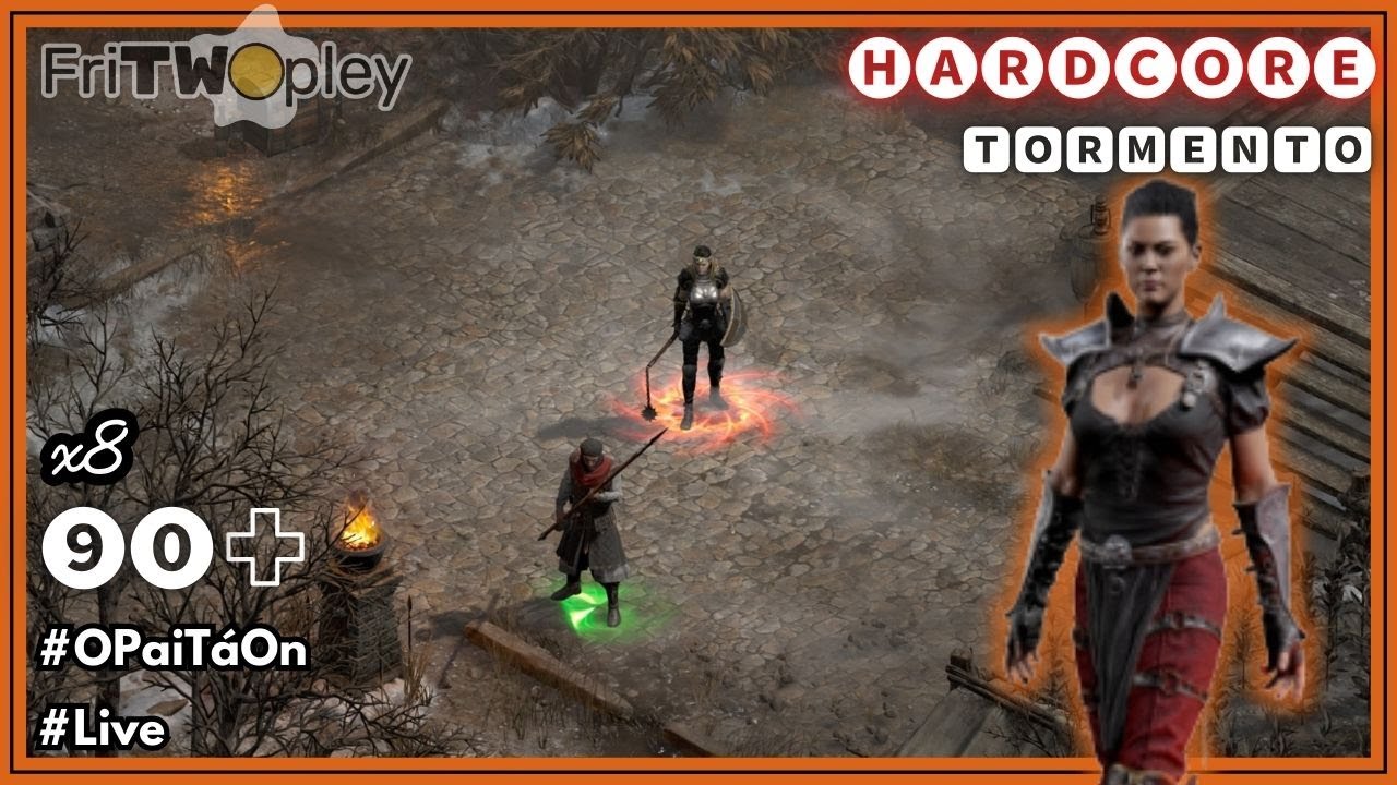 🔴 LIVE: HARDCORE TORMENTO ASSASSINA | Onda de Fogo Fúnebre (Trapsin): Diablo 2 Resurrected