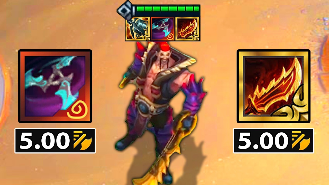 0.0001% - Draven + Flickerblades + Radiant Guinsoo's Rageblade !??