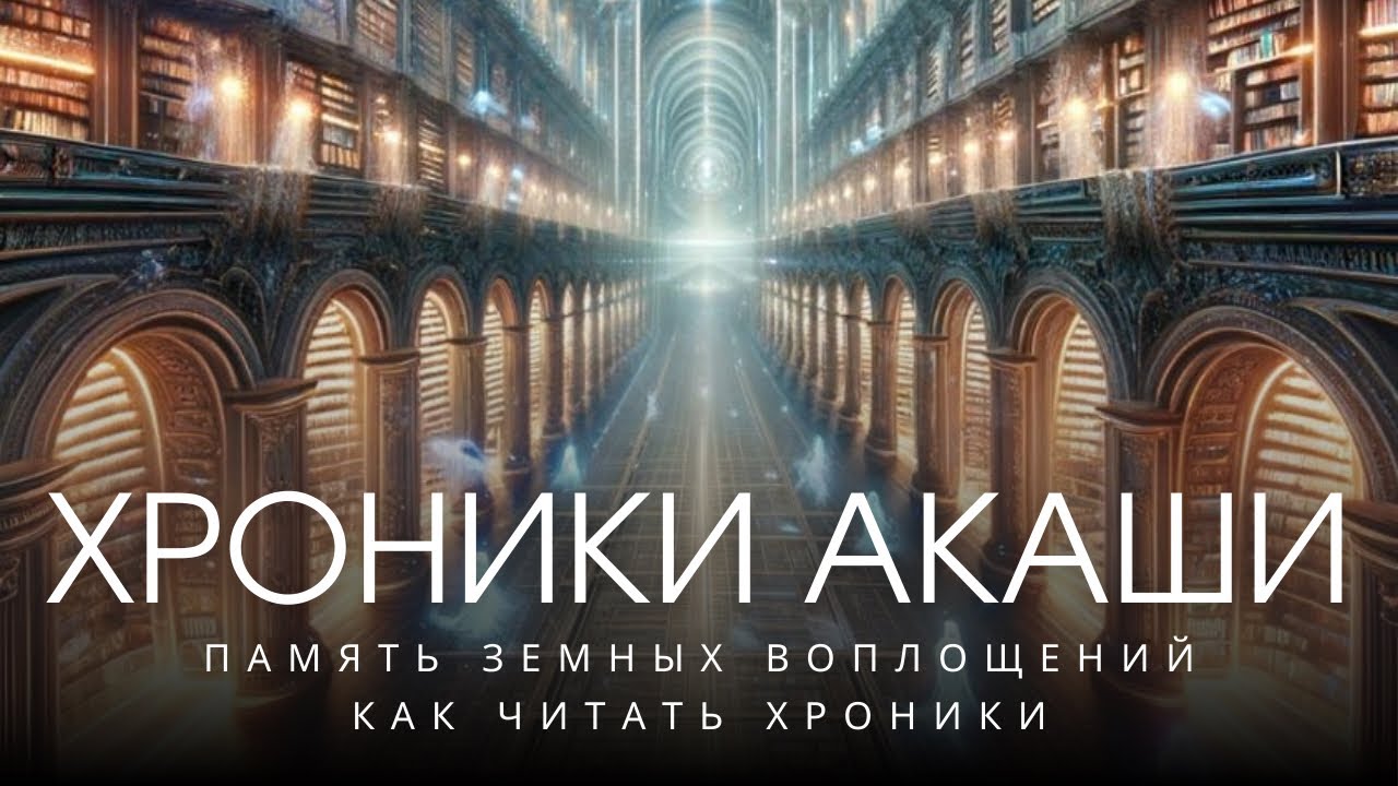 📖 Как устроены хроники Акаши и что можно узнать. Настройка на чтение📖