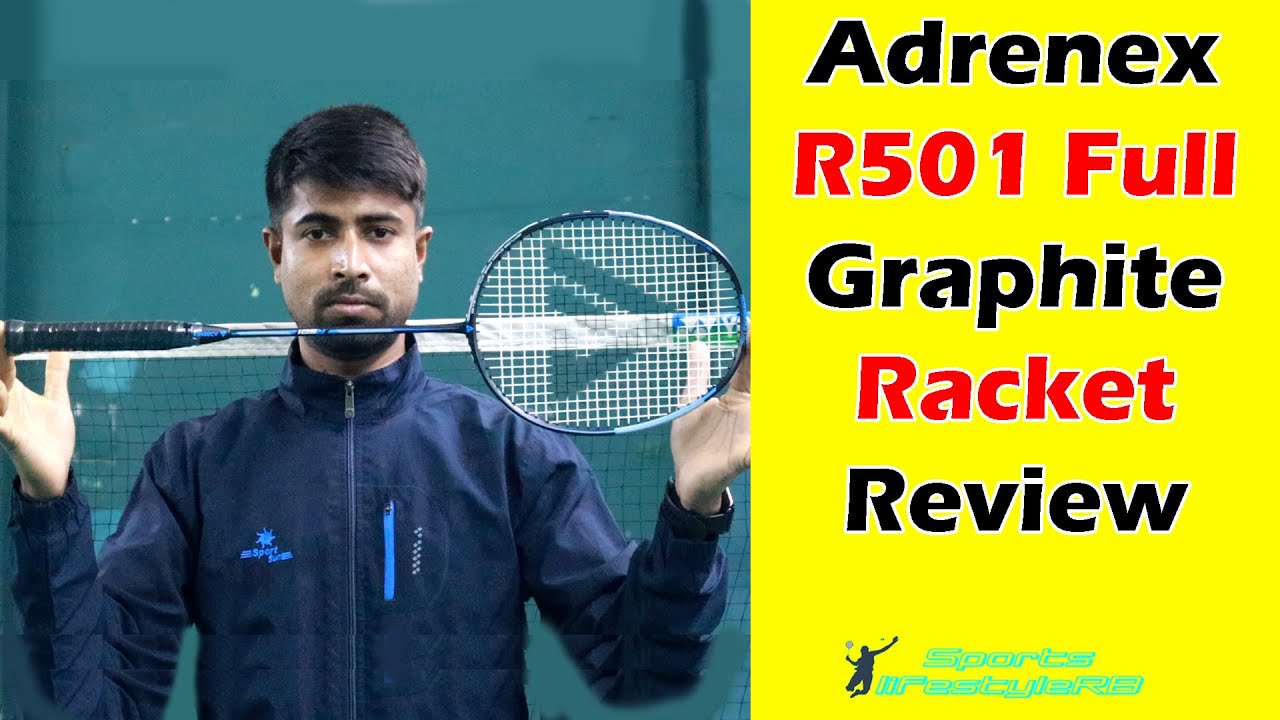 Adrenex R501 Full Graphite Racket Review ⚡ Budget Beast or Waste of Money? 🤔 #badminton