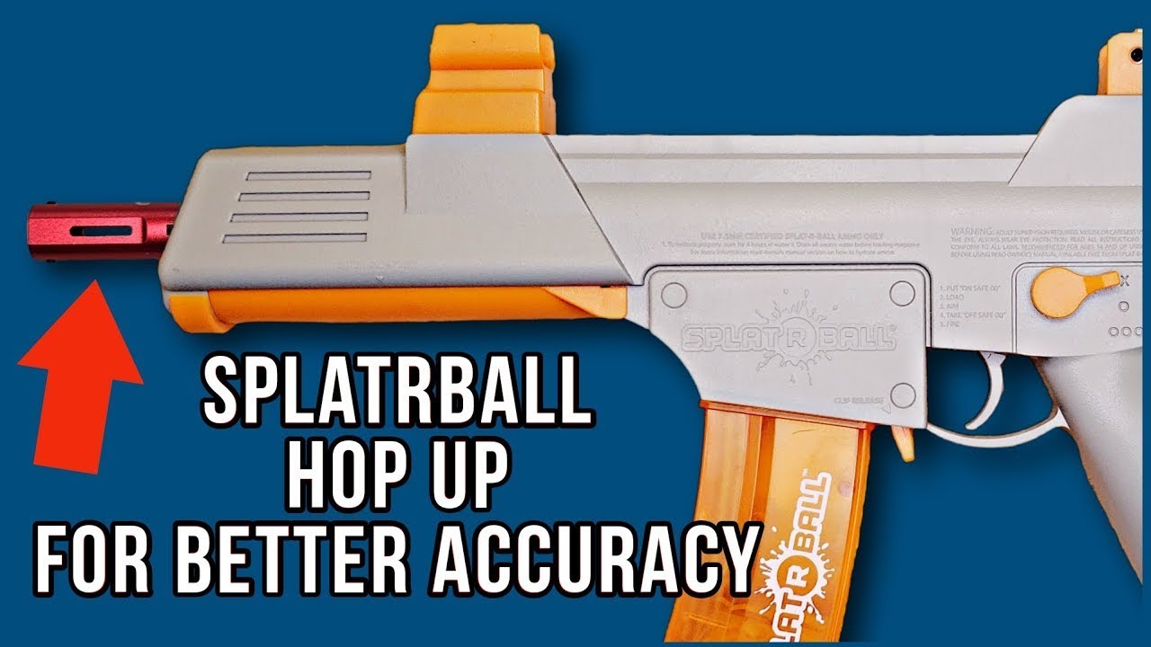 Как добавить мод HOP UP к гелевому бластеру Splatrball SRB400 для повышения точности | Улучшение ...