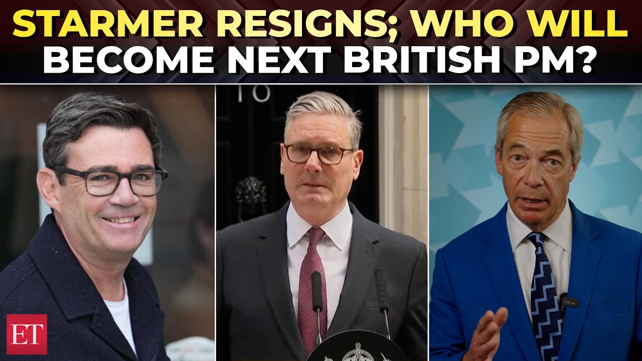 Starmer RESIGNS as British PM; Trump ally Reform UK leader Nigel Farage demands election