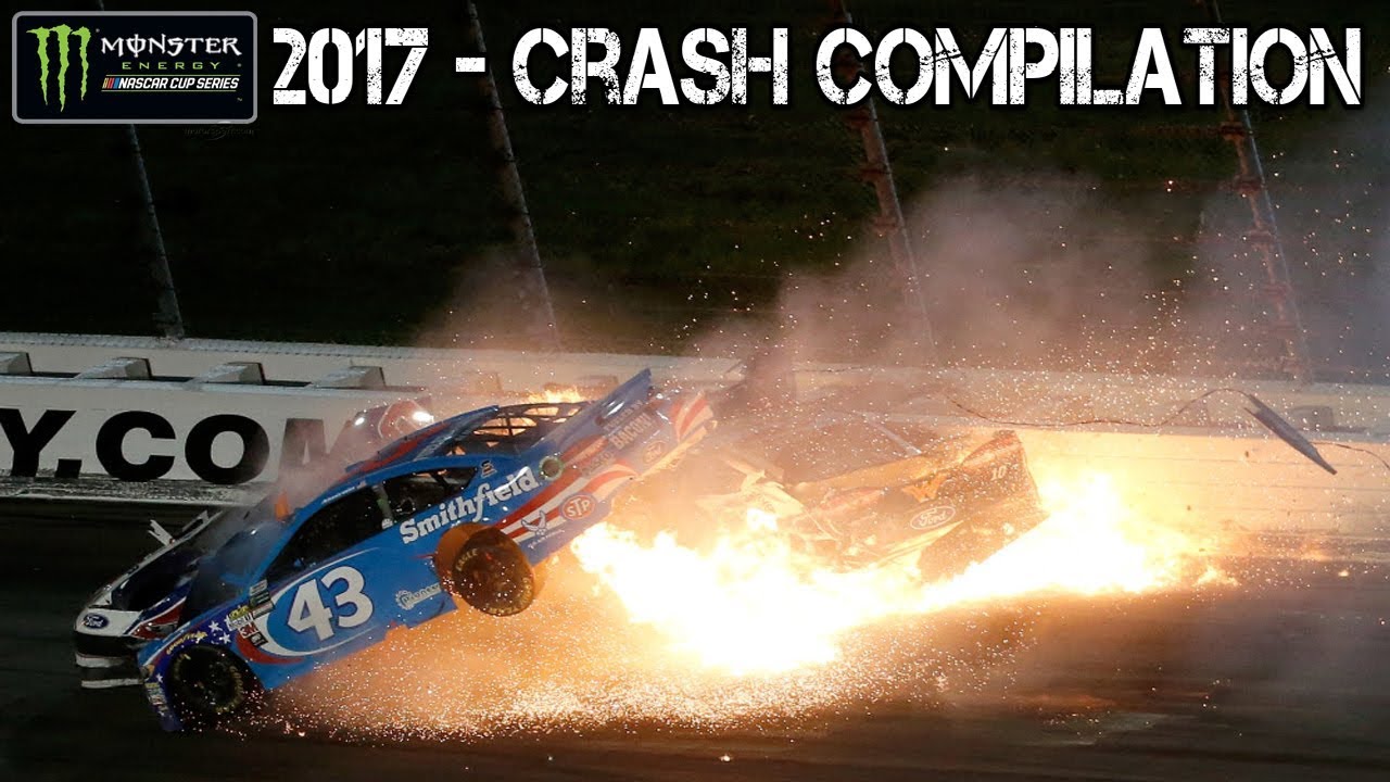 Nascar Cup Series - 2017 - Crash Compilation