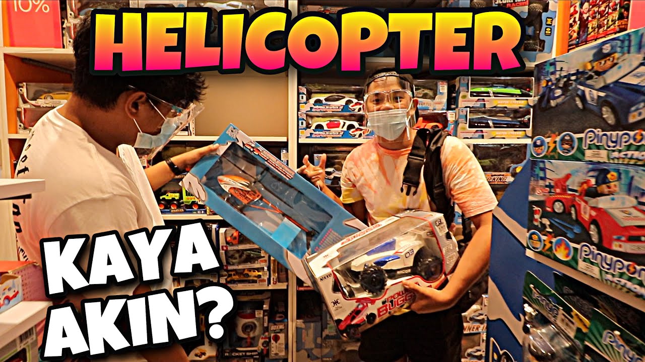 HELICOPTER KAYA AKIN? (MAY RC KOTSE NA RIN AKO)