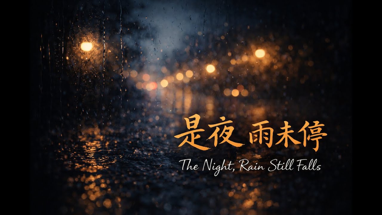 Night Rain Still Falling · Soft Night Reading for Sleep｜是夜，雨未停 · 微光书语
