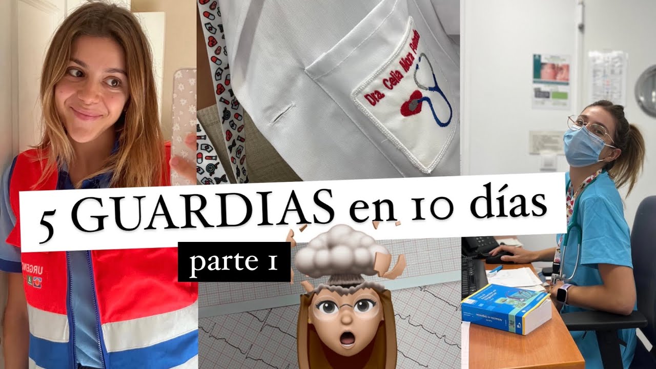 #vlog 5 GUARDIAS en 10 DÍAS #sobreMIRviendo | Celia Mora 🥝
