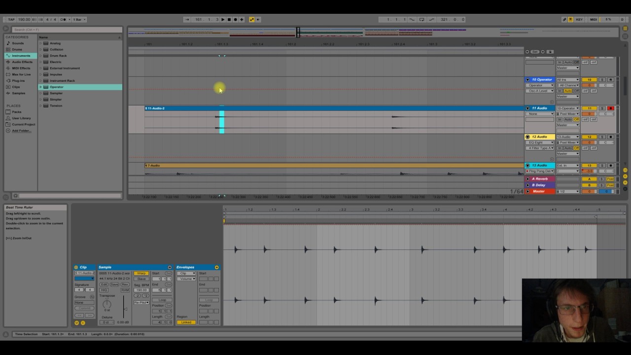 Ableton Live Tutorial: Glitching and Un-looping the Hi-hats