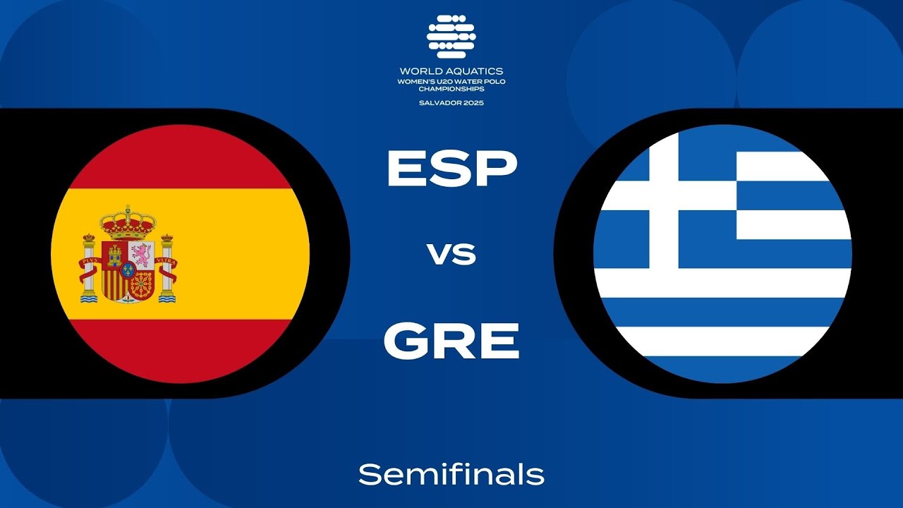 ESP vs GRE | Epic Semi-Final 2 Clash | Day 6 | Women's U20 Water Polo 2025