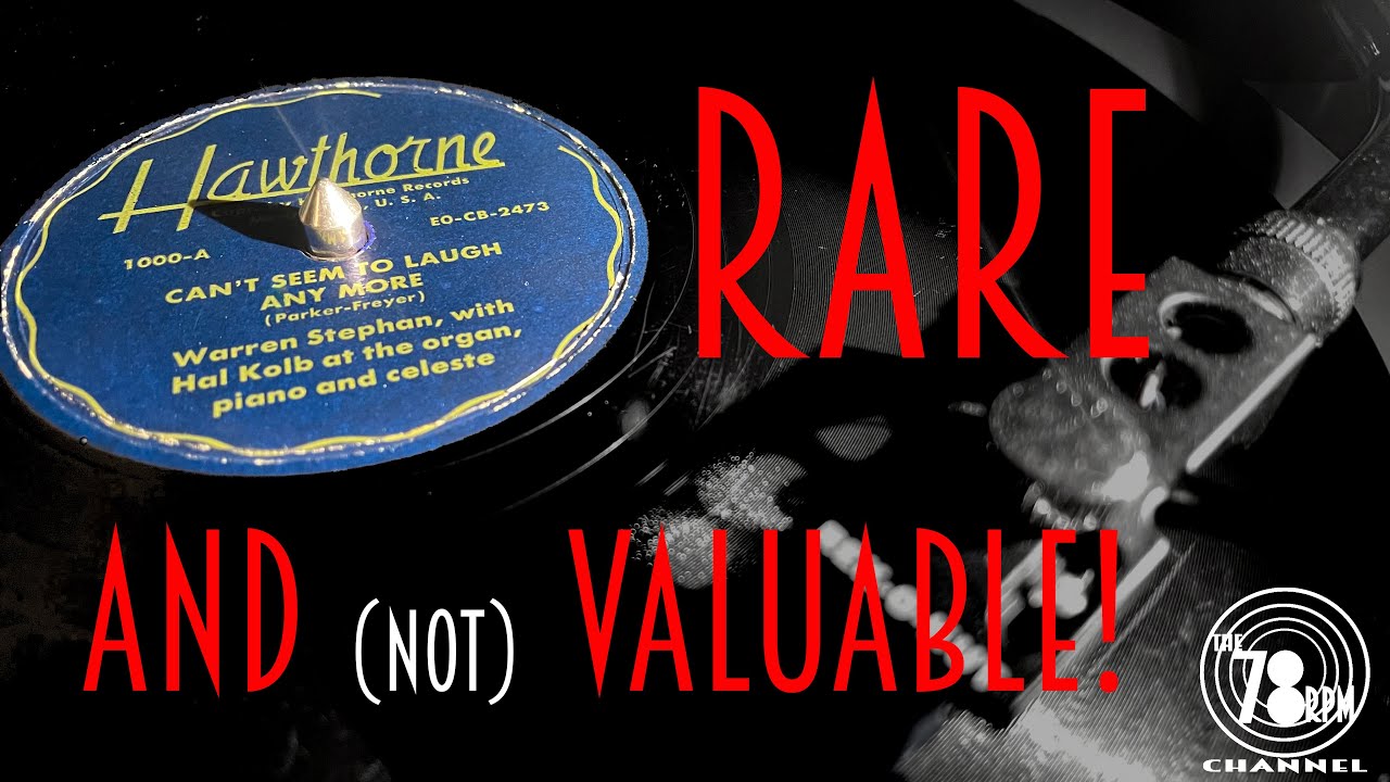 A rare record leads to fun research about Hawthorne records and a custom recording by RCA from 1950.