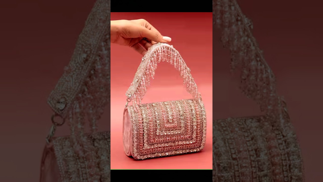 latest beautiful bridal bags collection design/#trending #beautiful #bags #fashion #bridal #handbags