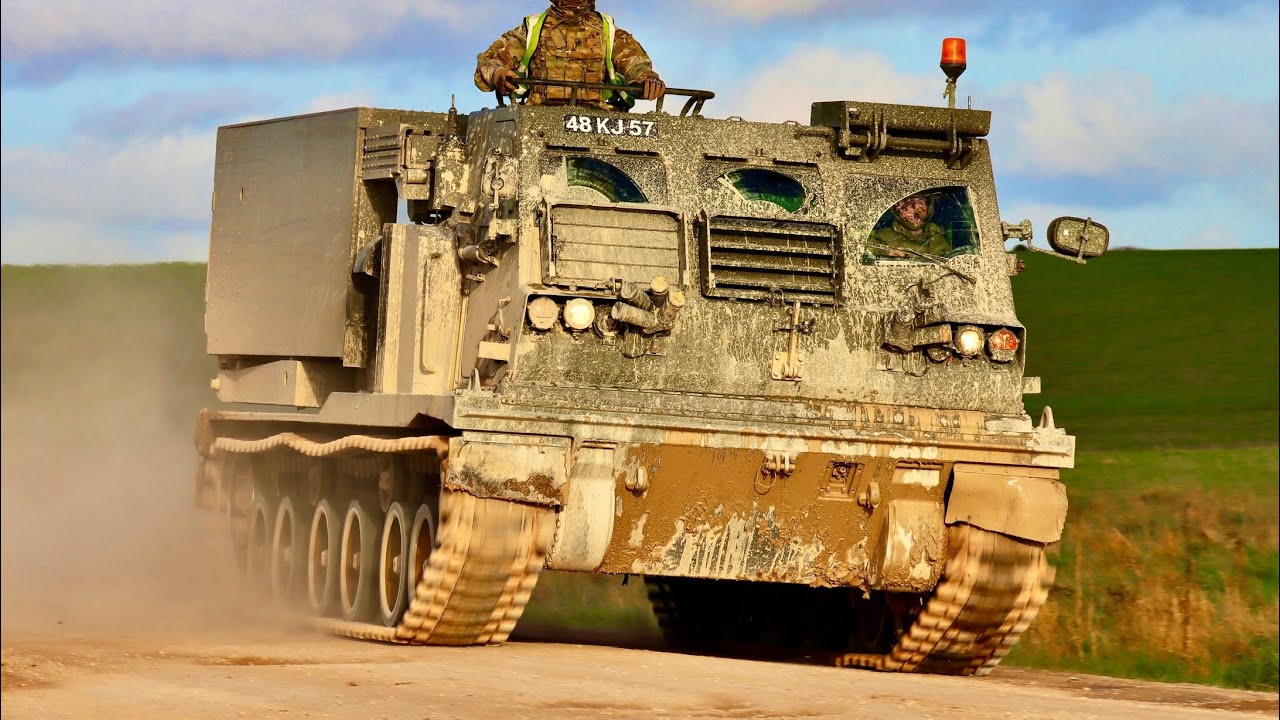 British Army Rocket Launchers deploy on exercise! 🚀🇬🇧